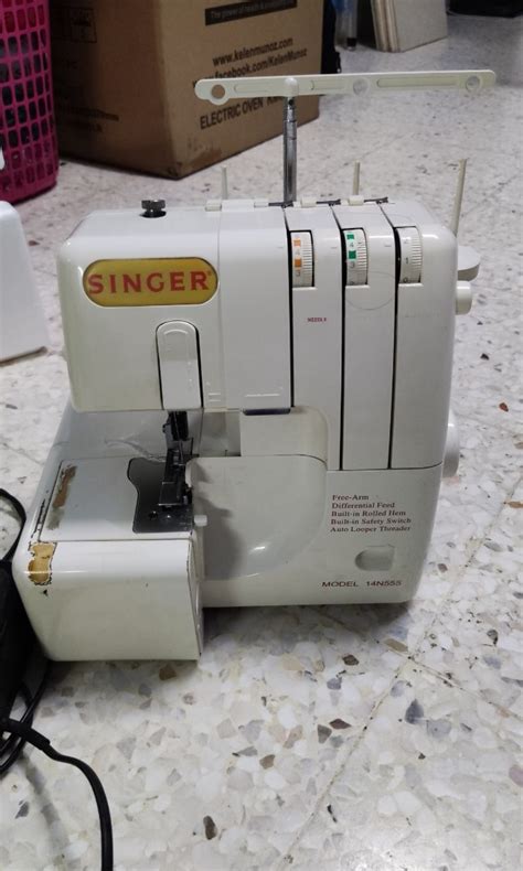 Singer Overlock Mesin Jahit Tepi N Tv Home Appliances Other