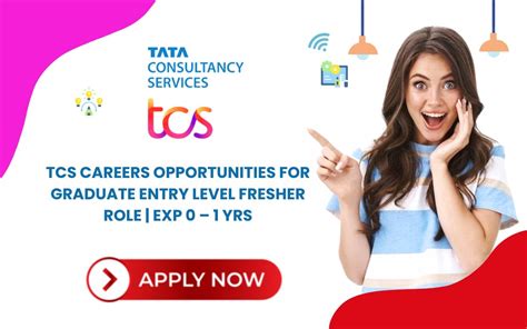 Tcs Careers Opportunities For Graduate Entry Level Fresher Role Exp