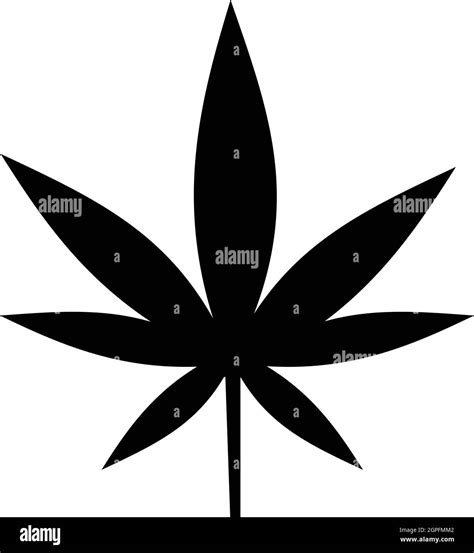 Vector de cannabis Imágenes de stock en blanco y negro Alamy