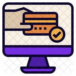 Payment Gateway Icon - Download in Colored Outline Style