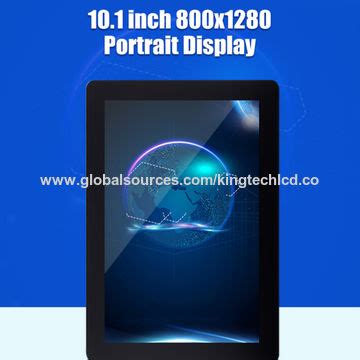 Kingtech 10 1 Inch Display OEM 800x1280 Tft Lcd Touch Screen Lcd