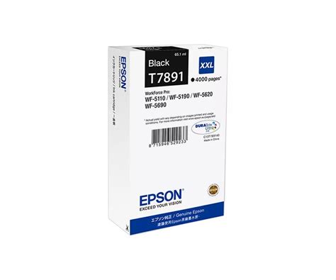 Cartouche EPSON T7891 T7891 Noir Cartouche D Encre De Marque EPSON