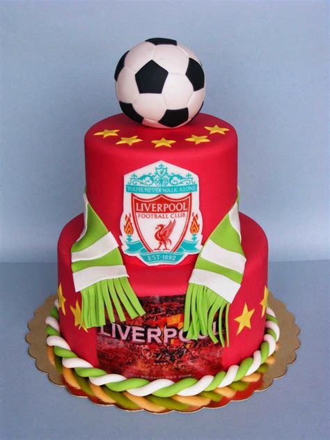 Bubolinkata Liverpool Cake Soccer Cake Sports Themed Cakes