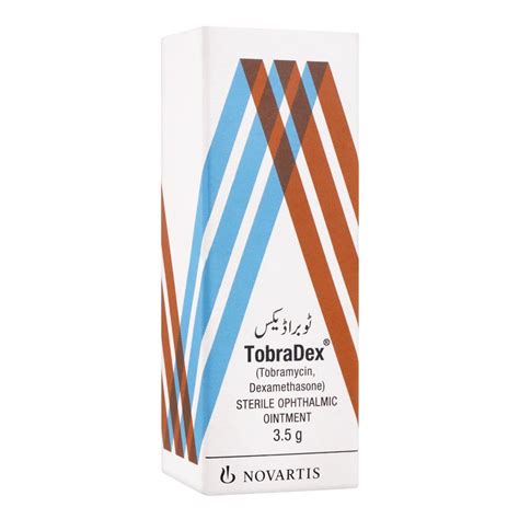 Order Novartis Pharmaceuticals Tobradex Eye Ointment G Online At