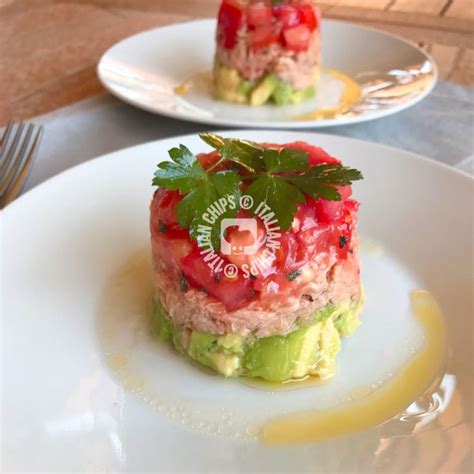 Antipasto Con Avocado E Tonno Italianchips