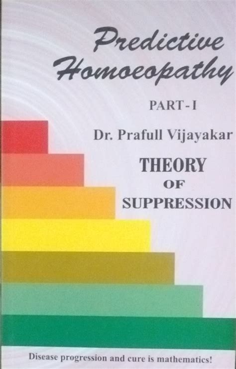 Predictive Homoeopathy Part 1 Theory Of Suppression Rs 300 Rs 100
