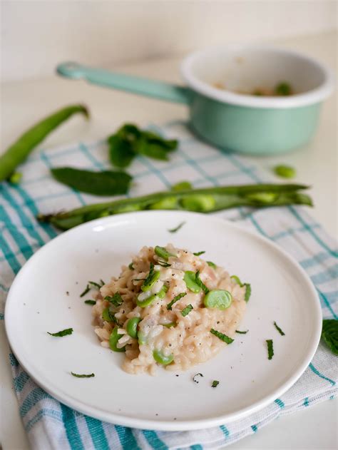 Risotto Fave Pecorino E Menta