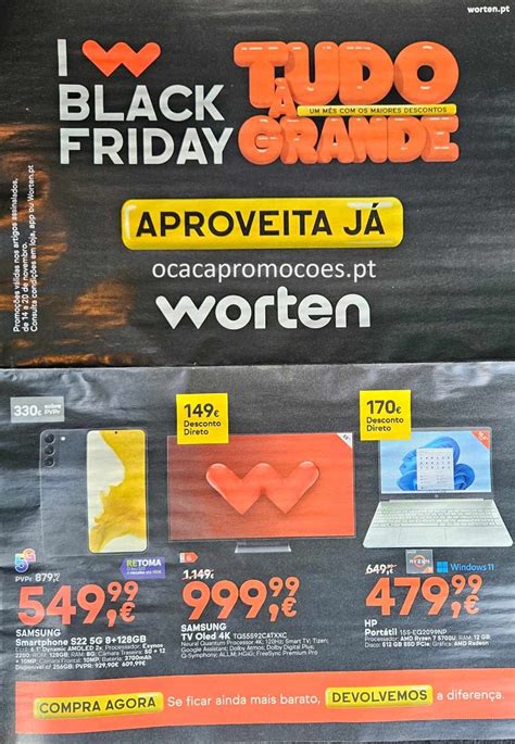 Antevis O Folheto Worten I Love Black Friday Promo Es Novembro A