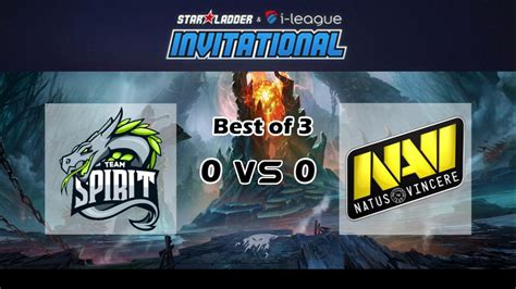 Dota2 StarLadder I League Invitational 2 Spirit V Navi Bo3 Thai