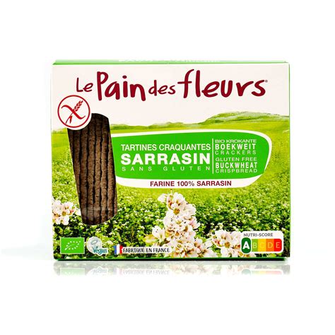 Crunchy Organic Buckwheat Toast Gluten Free Le Pain Des Fleurs