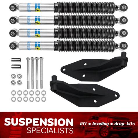 Front Dual Shock Bracket Kit W Bilstein Shocks For 2000 2005 Ford