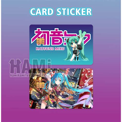 Hatsune Miku Ver 02 Card Sticker Cv01 Miku Tng Sticker Miku