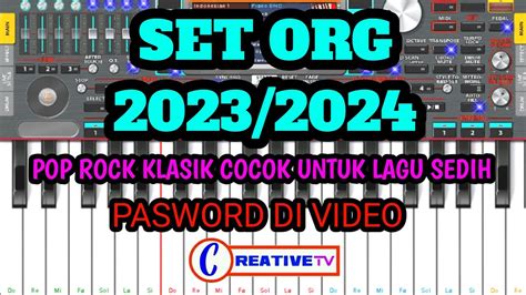 SET ORG 2023 2024 POP ROCK KLASIK COCOK UNTUK LAGU SEDIH PUJI ANTO