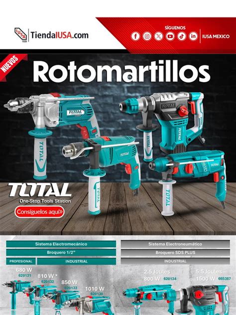 Tienda Iusa Mx Nuevos Rotomartillos Disponibles Conoce Las