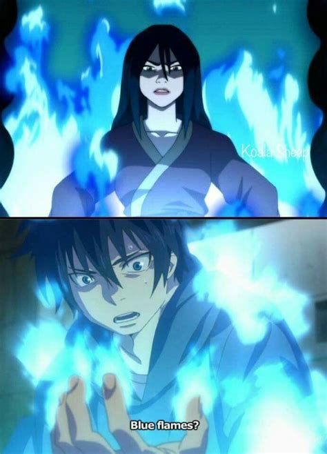 Blue Fire Azula Rin Avatar Cartoon Female Anime Anime