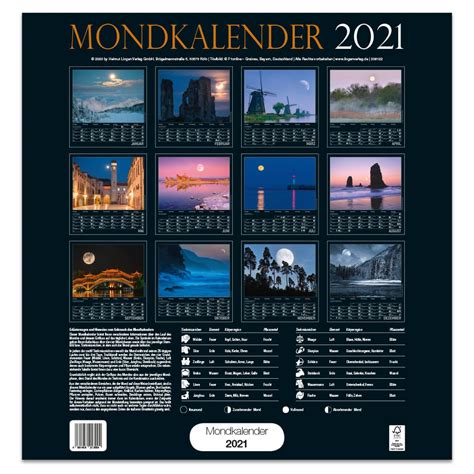 Dekokalender Mond Lingenverlag De