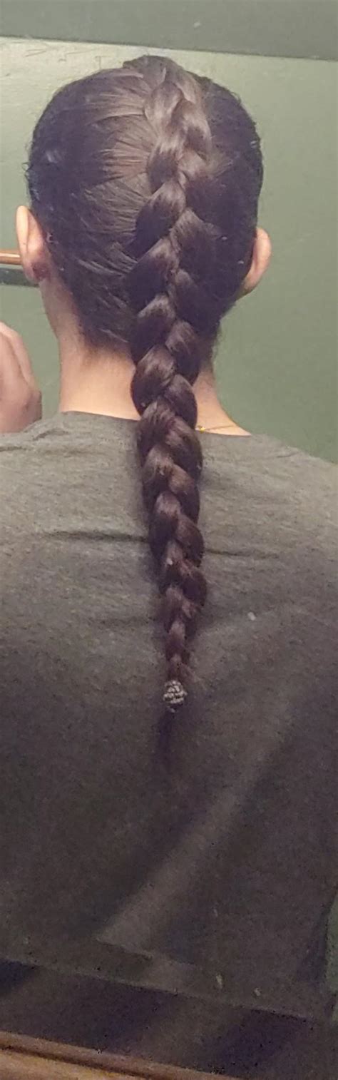 A Single Dutch Braid Is The Easiest Style For Me And I Feel Like I Am