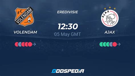 Volendam Vs Ajax Predictions Odds Live Score Stats