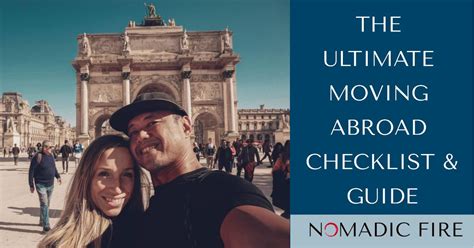 The Ultimate Moving Abroad Checklist And Overseas Relocation Guide