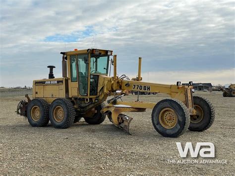 1996 John Deere 770 Bh Motor Grader