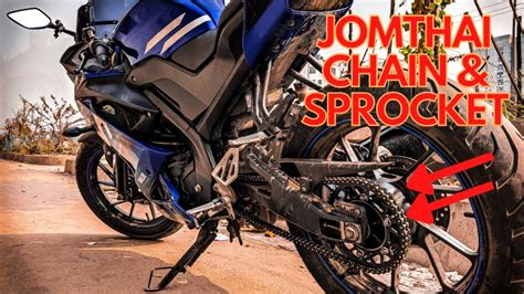 Jomthai Chain and Sprocket For My R15 V3 বইকর পরফমনস এখন টপকলস