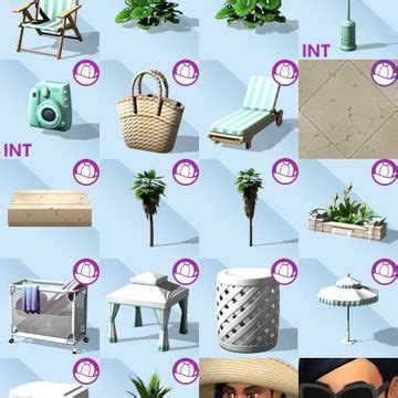 Poolside Lounge Pack Max Sims Packs Sims Cc Furniture Sims