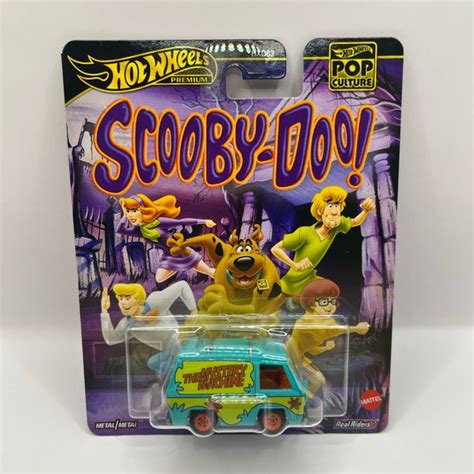 Mattel Toys Mattel Hot Wheels Scoobydoo Mystery Machine Van Premium Pop Culture 225 Poshmark