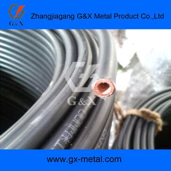 4mm JIS H3300 PVC Coated LPG Copper Tube Coowor