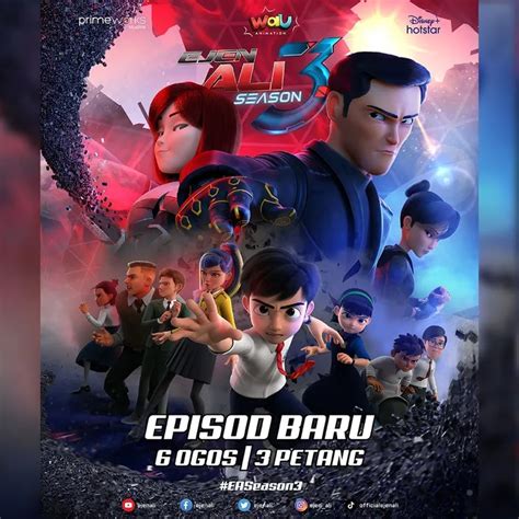 Info Tayang Ejen Ali Musim 3 Bagian 2 Episode 8 9 10 Sampai Tamat Cek