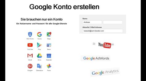 Google Konto Erstellen So Gehts YouTube