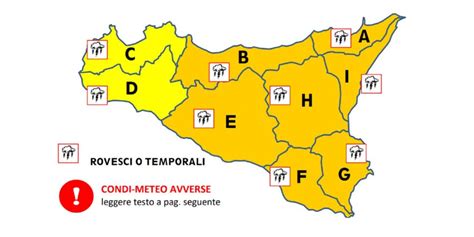 Maltempo Oggi Allerta Arancione In Sicilia Gialla Sulla Calabria