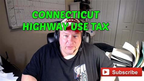 How To File For The New Connecticut Highway Use Tax Permit YouTube