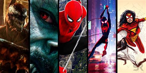 Every Upcoming Spider Man Movie Marvel Sony