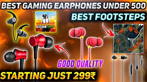 Best Top 3 Gaming Earphones Under 500 In 2022 Best Gaming Earphones For Bgmi Gaming