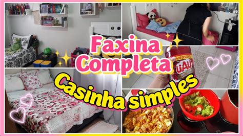 FAXINA COMPLETA NOS QUARTOS CAMA POSTA SIMPLES ALMOÇO SIMPLES feat