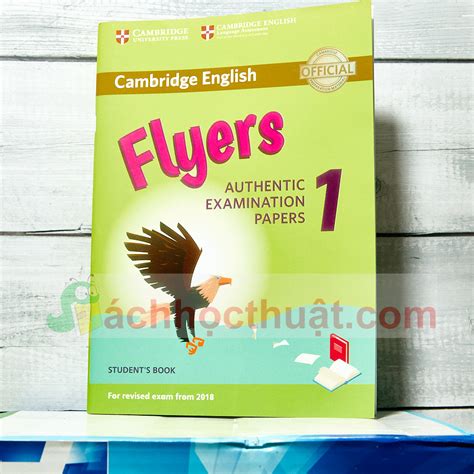 Cambridge English Flyers 1 Student’s Book: Authentic Examination Papers ...
