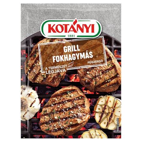 Kotányi Grill Seasoning Mix with Garlic 30 g Tesco Online Tesco From