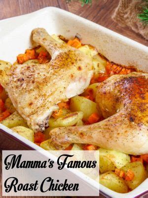 Mamma S Famous Roasted Chicken Nerdy Mamma