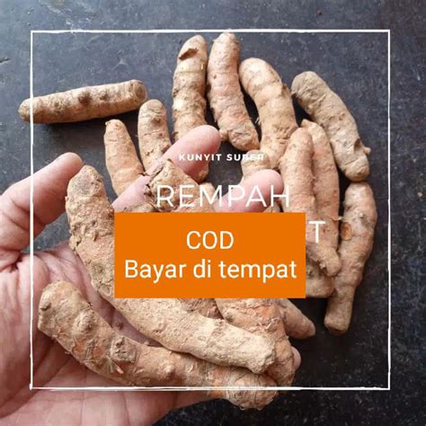 Jual Kunyit Super Masih Ada Sisa Tanah Menempelkunyit Super 1kg