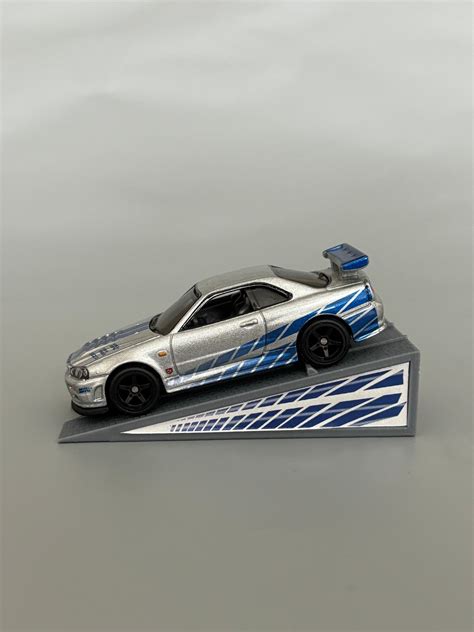 Ramp For Fast And Furious Hot Wheels Ramp Stand Ramp Display Stand 1 64 Scale Model Ramp