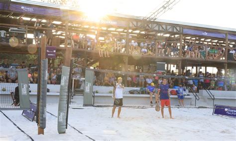 Torneio De Beach Tennis Re Ne Mais De Mil Pessoas Em Rio Preto