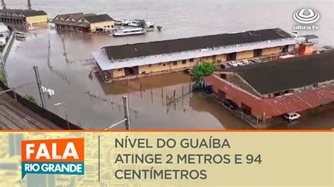 N Vel Do Gua Ba Atinge Metros E Cent Metros Fala Rio Grande