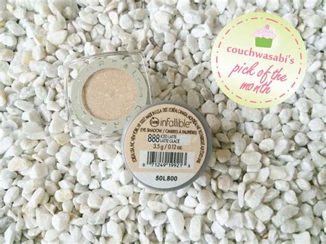 Pick Of The Month Loreal Infallible 24h Eyeshadow In Iced Latte