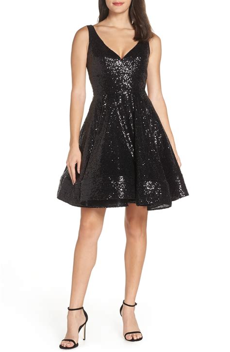 Mac Duggal Sequin Fit & Flare Cocktail Dress | Nordstrom | Fit and