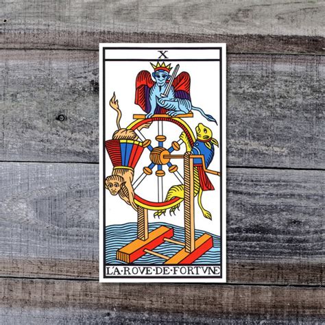 Qu Significa La Rueda De La Fortuna En El Tarot Rueda Del Tarot