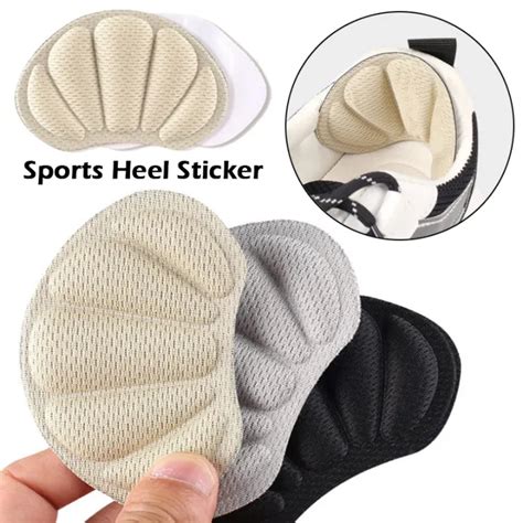 1pair Sports Heel Insert Sticker For Shoes Size Reducer Filler High Heels Liner Protector Heel