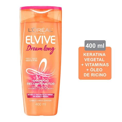 Shampoo L Oréal Paris Elvive dream long 400 ml Walmart