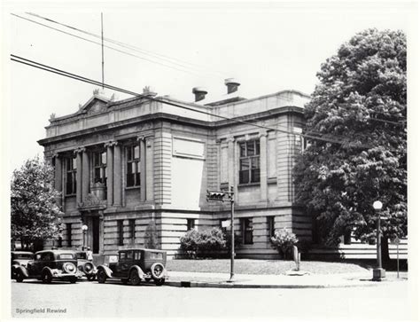 Old Lincoln Library in Springfield, IL, 1936 | Street view, Springfield ...