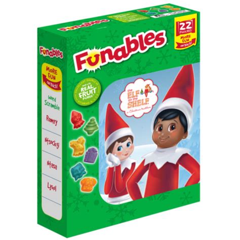 Funables™ Holiday Elf On The Shelf™ Fruit Flavored Snacks 22 Ct 176 Oz Kroger