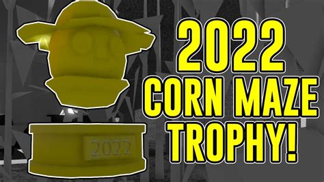 How To Get The Corn Maze Trophy In Work At A Pizza Place Roblox